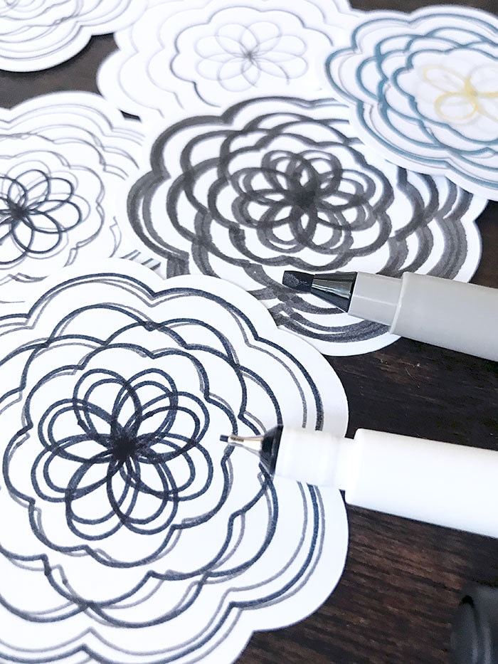 Drawing multi-line art with your Cricut