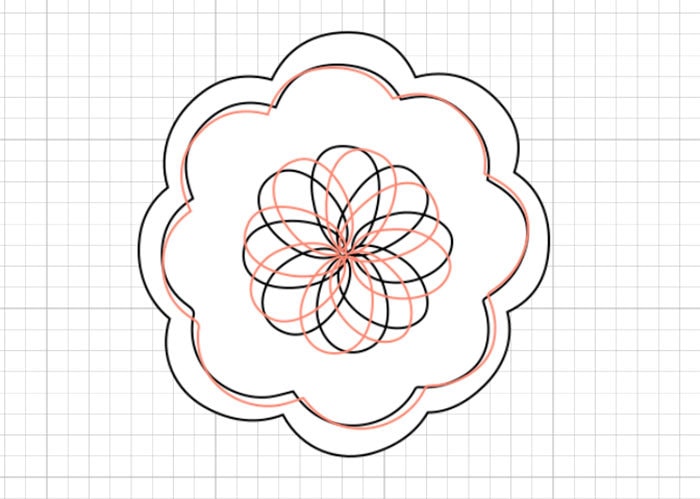 Repeat layering lines for more detailed art