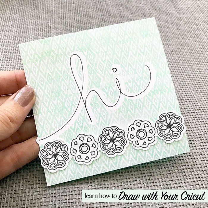 Learn how to draw with your Cricut