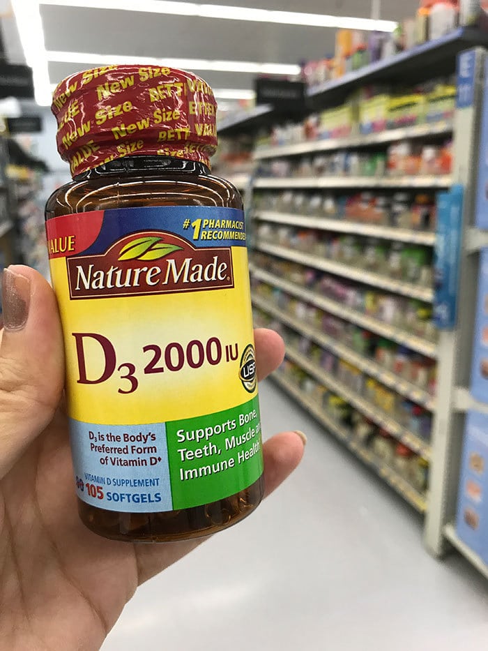 Nature Made® Vitamin D products at walmart