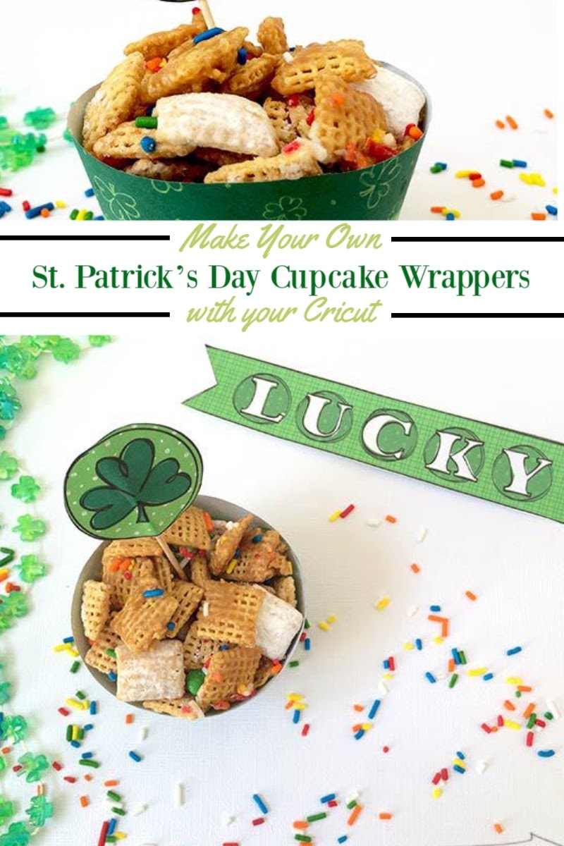 st patrick day cupcake wrappers