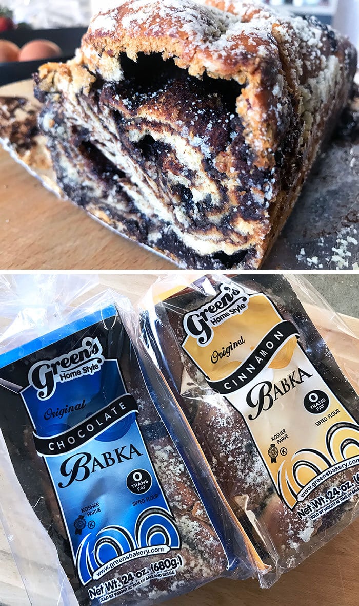 Green's homestyle babka from Cost Plus World Market