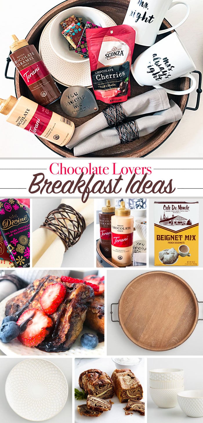 Chocolate Lovers breakfast ideas - gourmet flavors from Cost Plus World Market