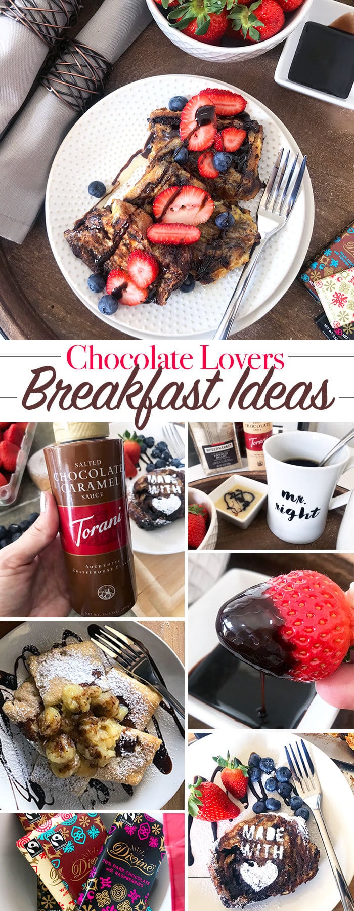 Chocolate Lovers breakfast ideas - gourmet flavors from Cost Plus World Market
