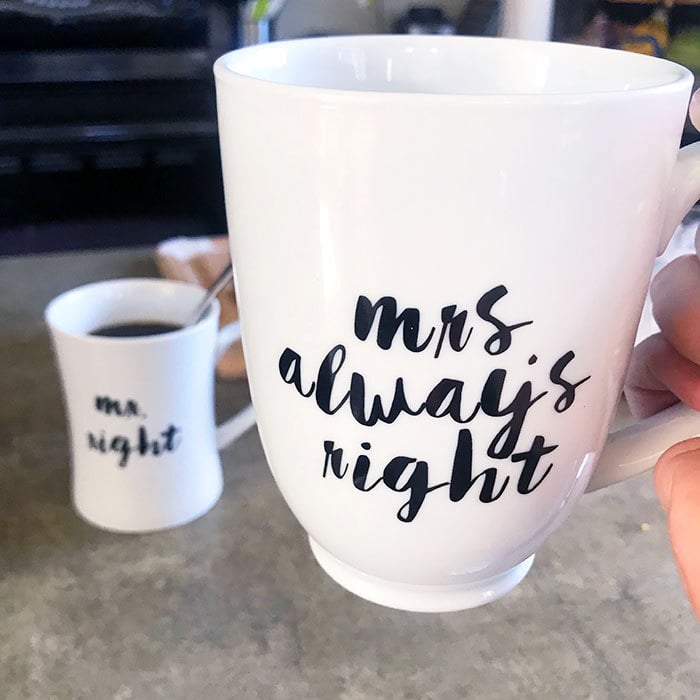 My new favorite mug - Mrs. Always Right from Cost Plus World Market