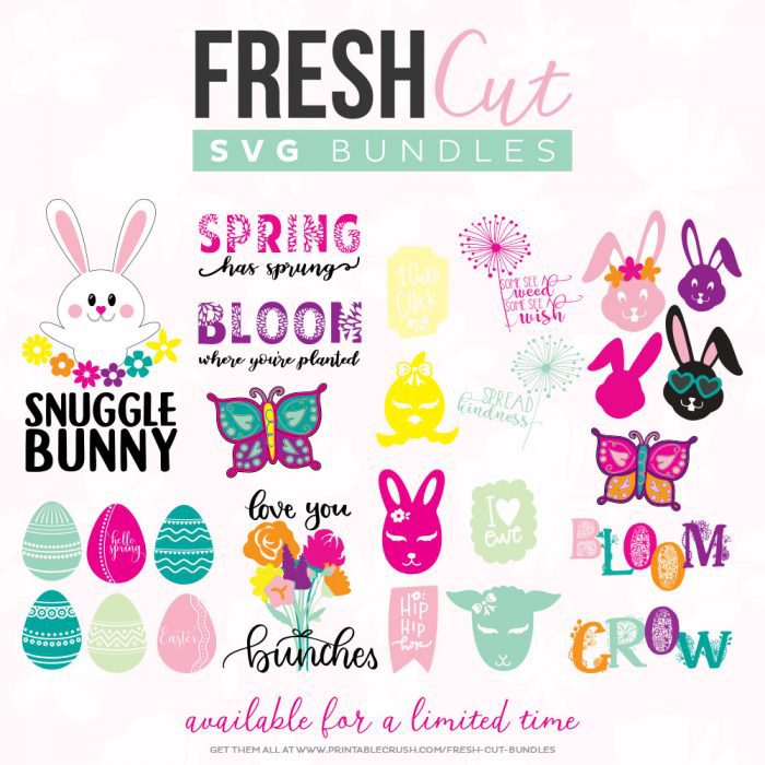 Spring Fresh Cuts SVG Bundle