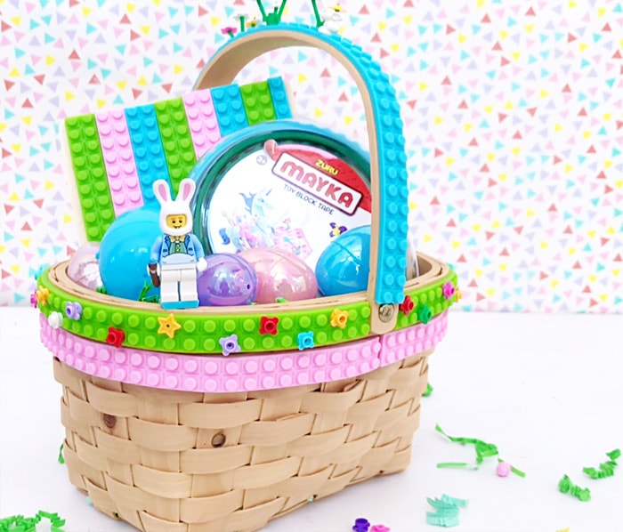 Make a cute Easter basket with Mayka Tape