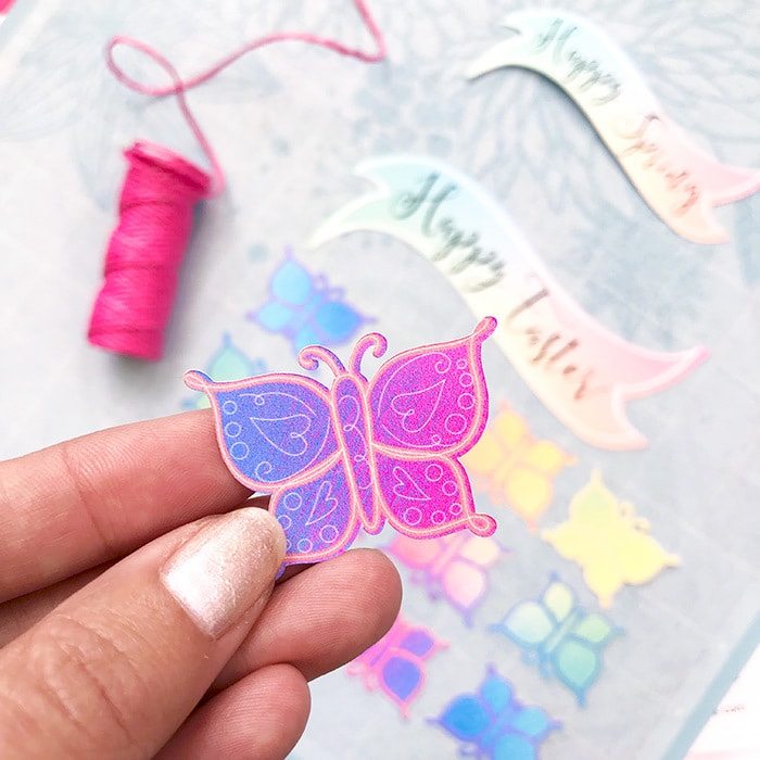 Butterfly svg cut file and printable by Jen Goode