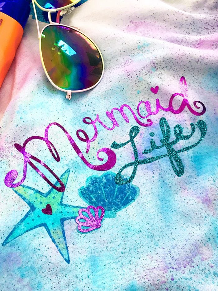 Mermaid Life - a fun summer SVG for your Cricut projects by Jen Goode
