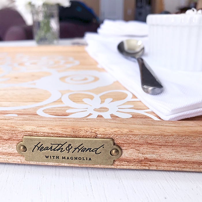 All kinds of wood tray can be decorated with vinyl