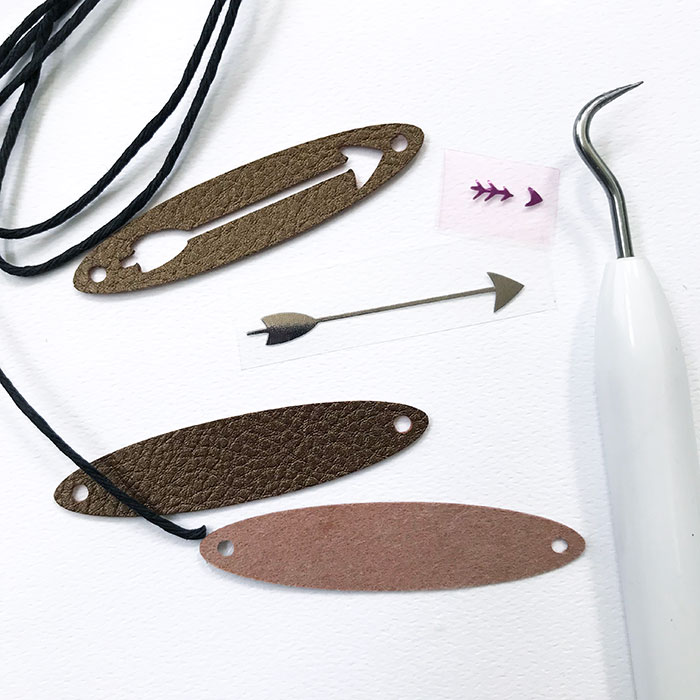 Faux Leather Bracelet Cricut Tutorial - Printable Crush