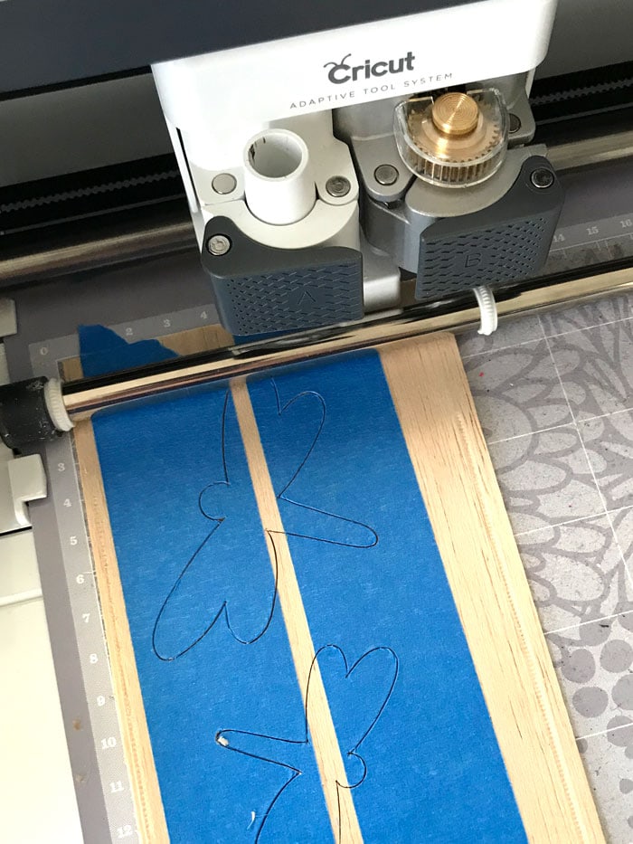 Cut wood with your Cricut