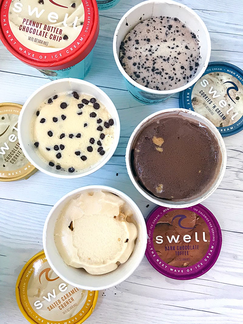 So many Swell Ice Cream flavors to choose from. 
