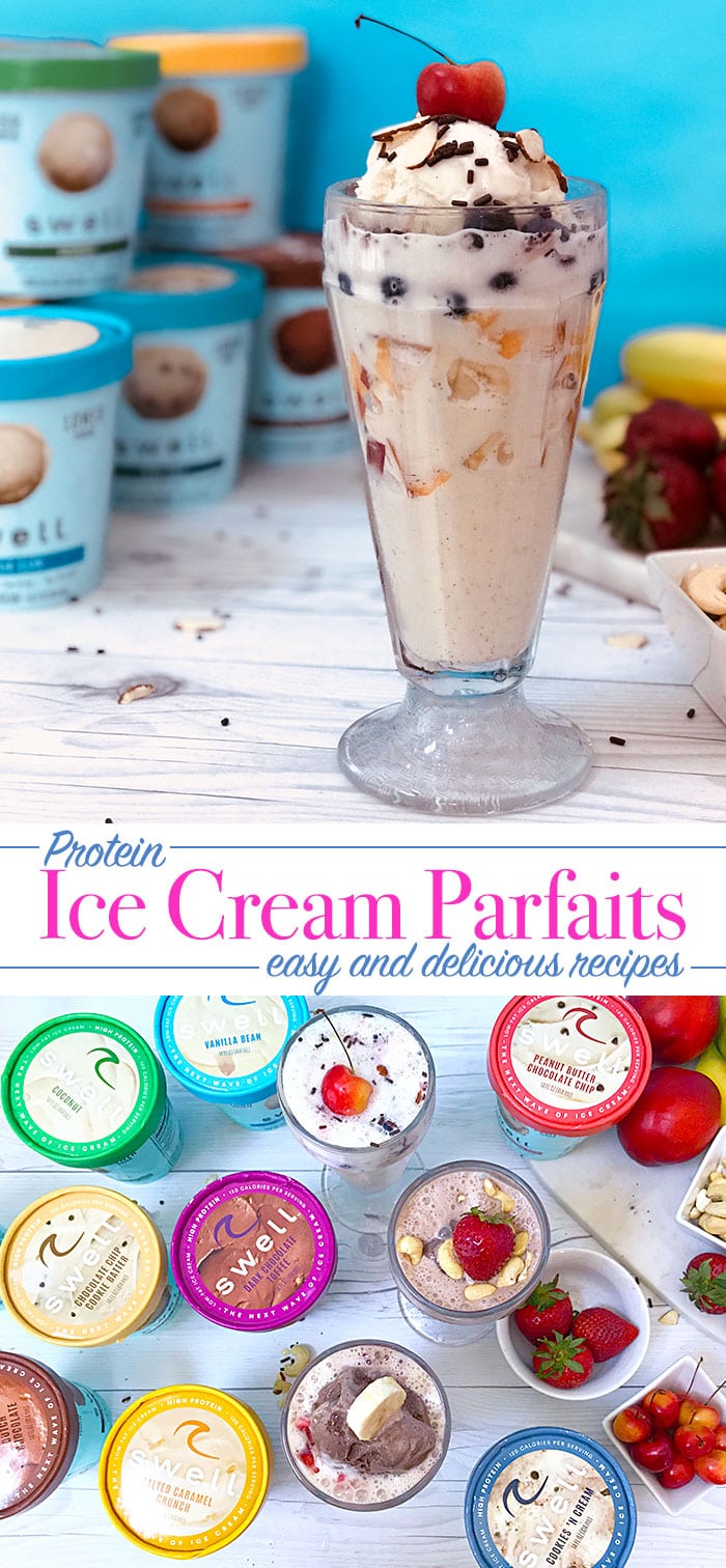 Delicious protein ice cream parfait recipes