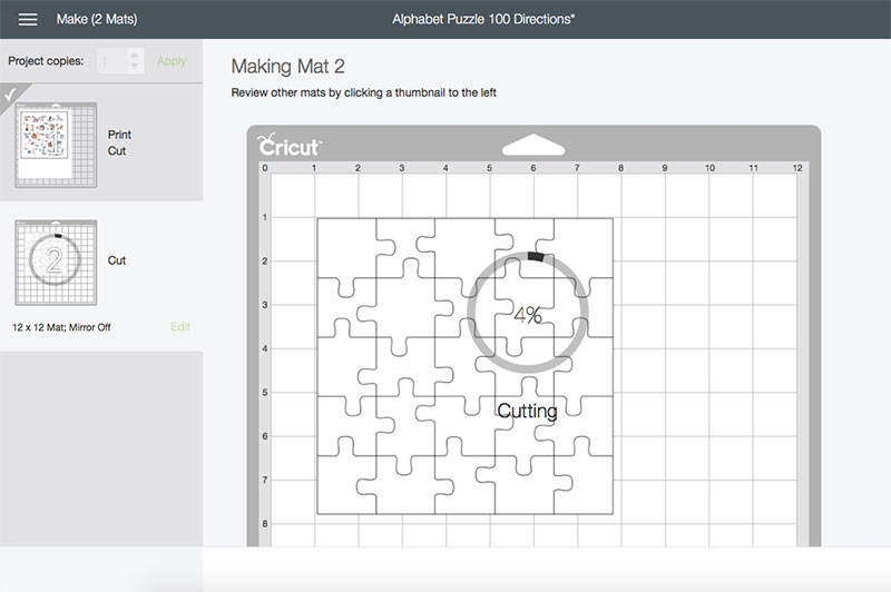 Make your own puzzles with your Cricut