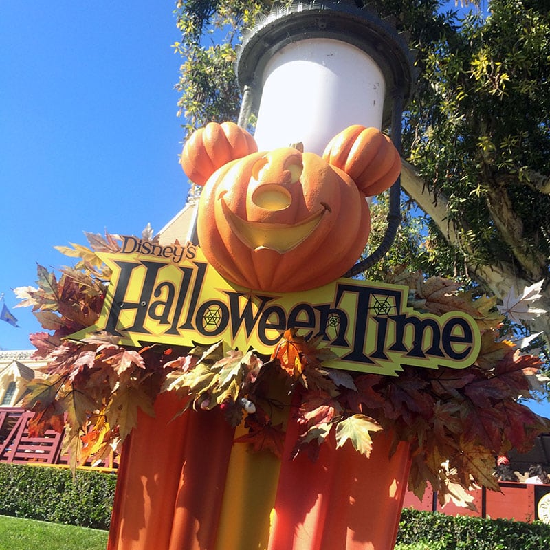 Halloweentime at Disneyland