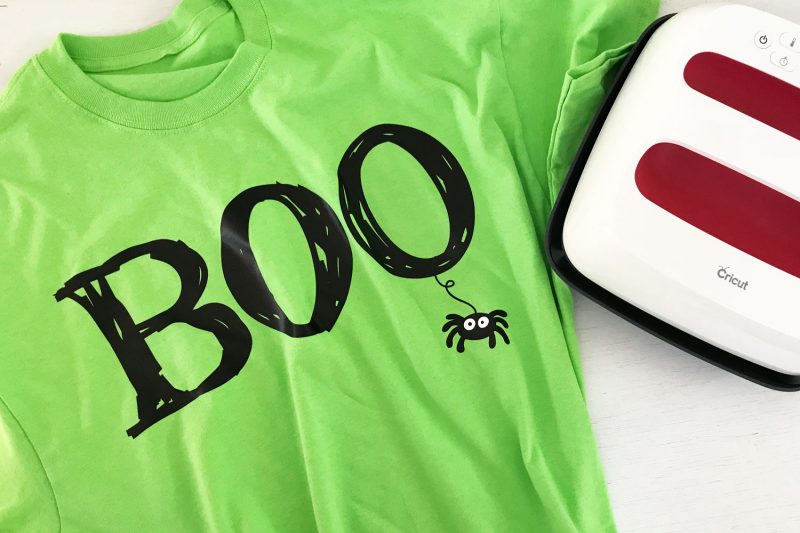 Make Your Own Halloween Shirts with Your Cricut - 100 Directions