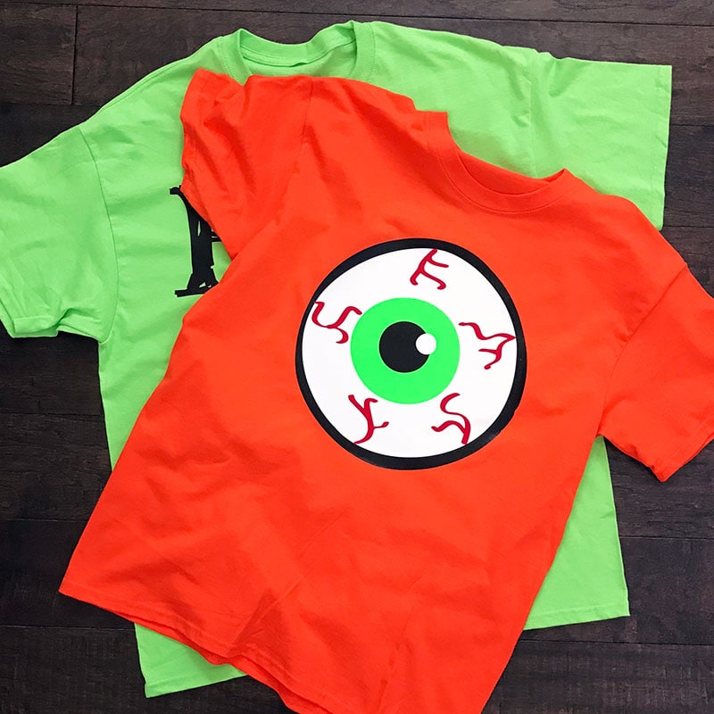 Make Halloween tshirts with your Cricut - it's easier that you might think! 