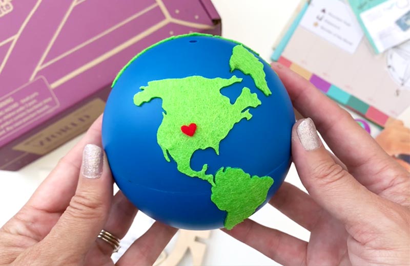 Make a globe with the new Atlas Crate