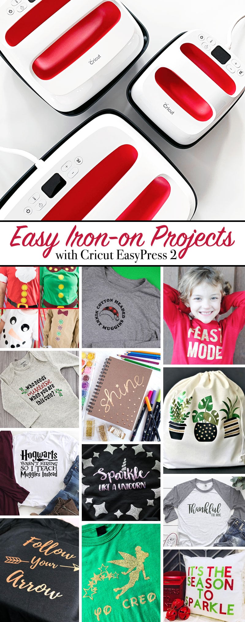 Iron-on project ideas you can make with EasyPress 2