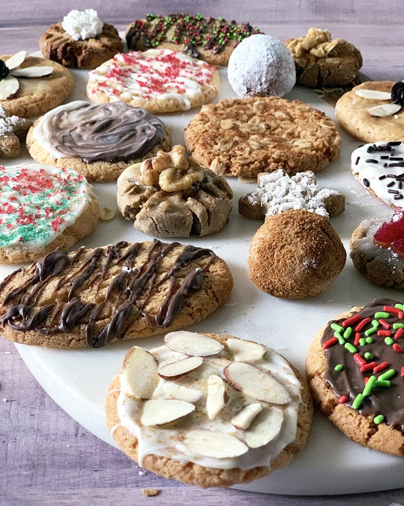 Decorated sugar cookies