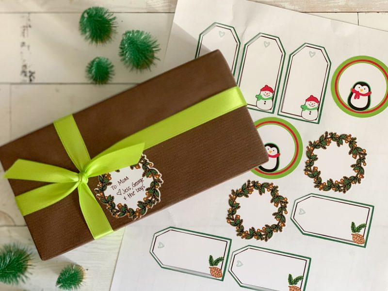 Holiday Gift Tags That You Can DIY