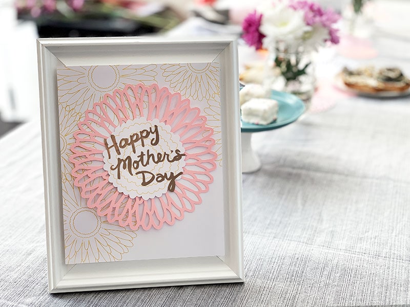 Make your own Mother's Day art sign
