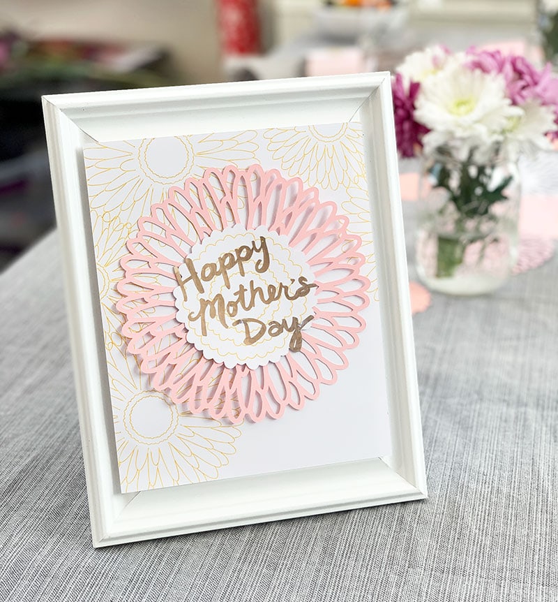 MadeAt94 Handmade Personalized Mother's Day Gift Sign