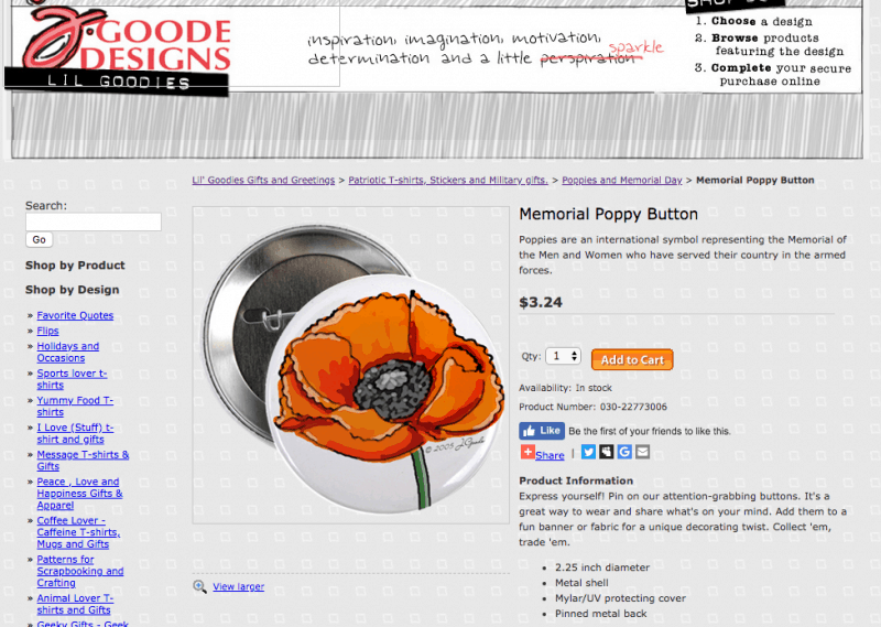 Red Poppy products in my shop at Cafepress