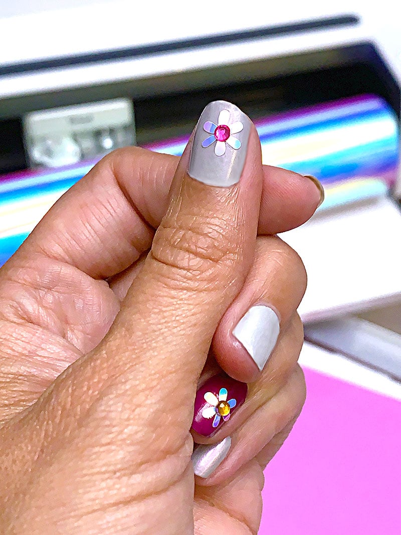 Mix and match nail art accents