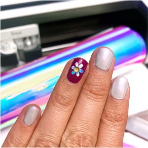 Make your own easy nail art with your Cricut