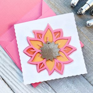 Make a custom note card and engraved keepsake with Cricut QuickSwap tools