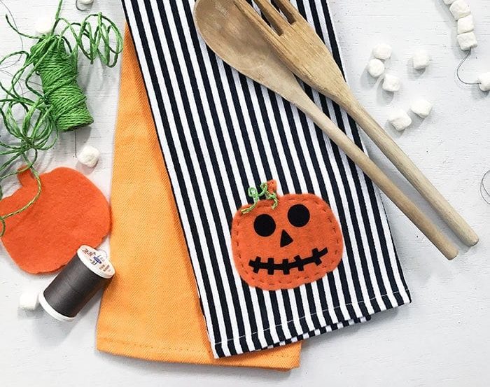 Pumpkin Tea Towel