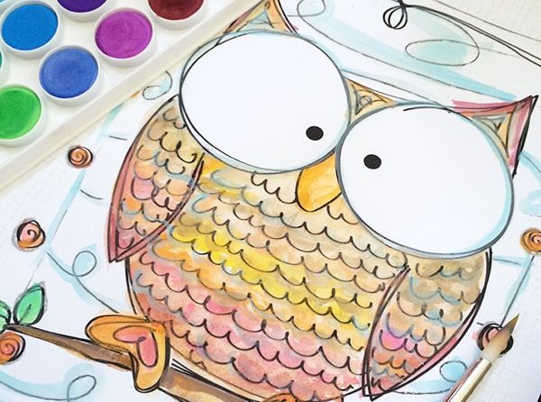 free printable adult coloring pages owl