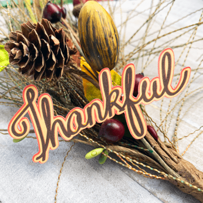 Thankful word art cut file by Jen Goode