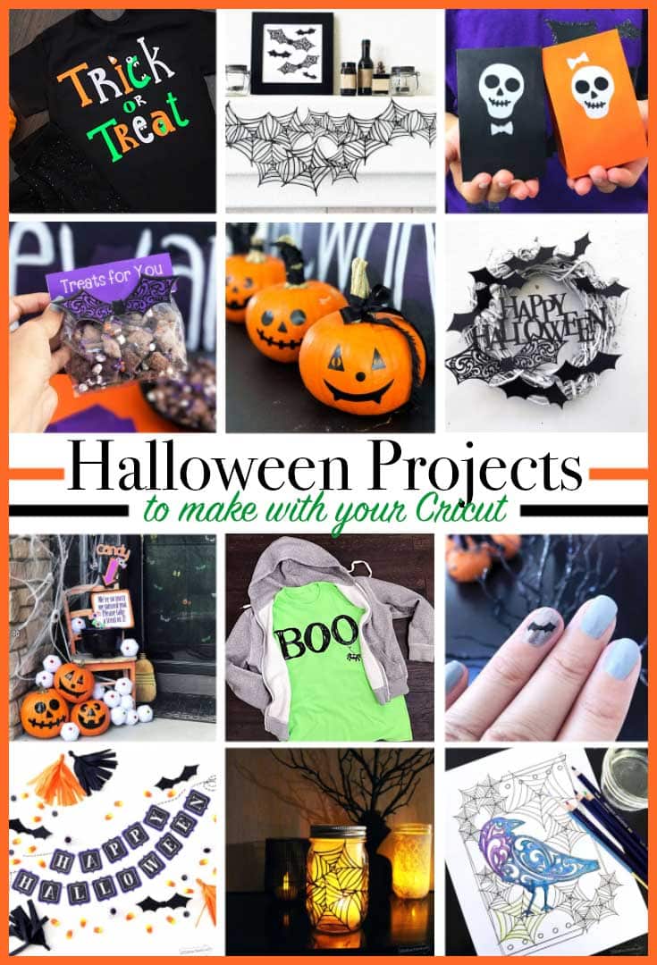 Halloween Cricut Projects - 100 Directions