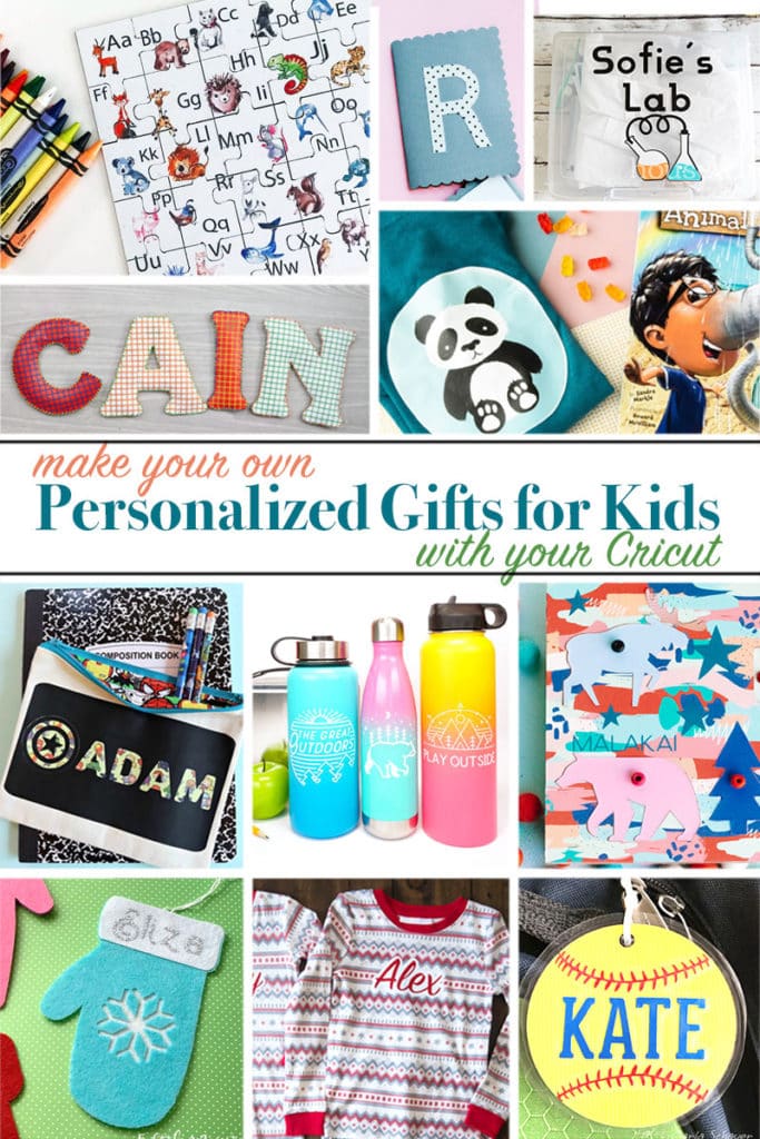 Make Personalized Gifts for Kids with Your Cricut
