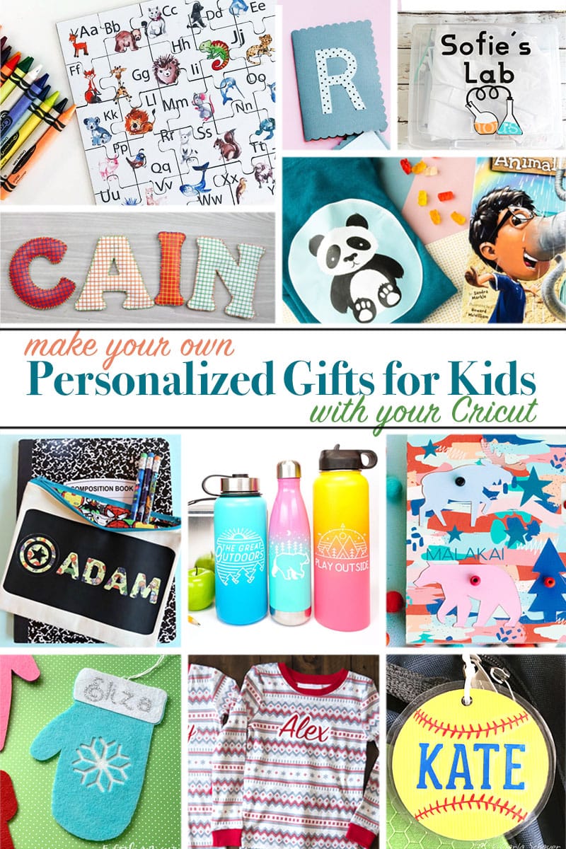 Make Personalized Gifts for Kids with Your Cricut