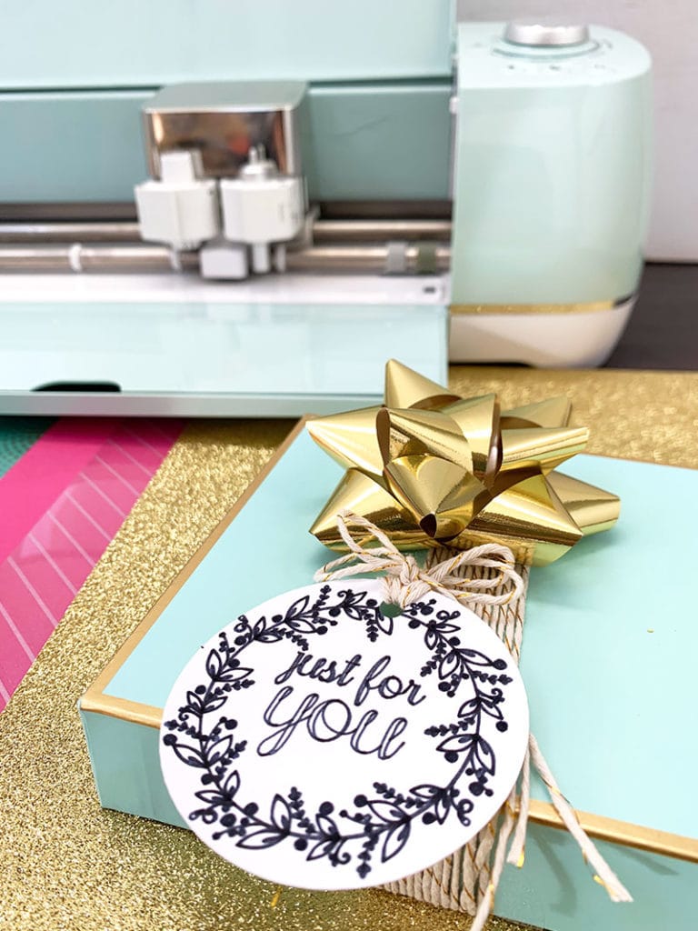 Personalize gifts with handmade gift tags and Cricut Explore Air 2