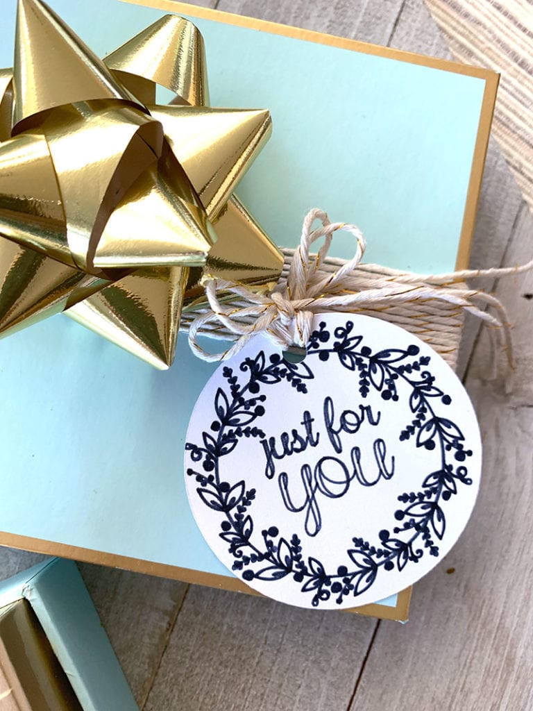 Personalize gifts with handmade gift tags and Cricut Explore Air 2