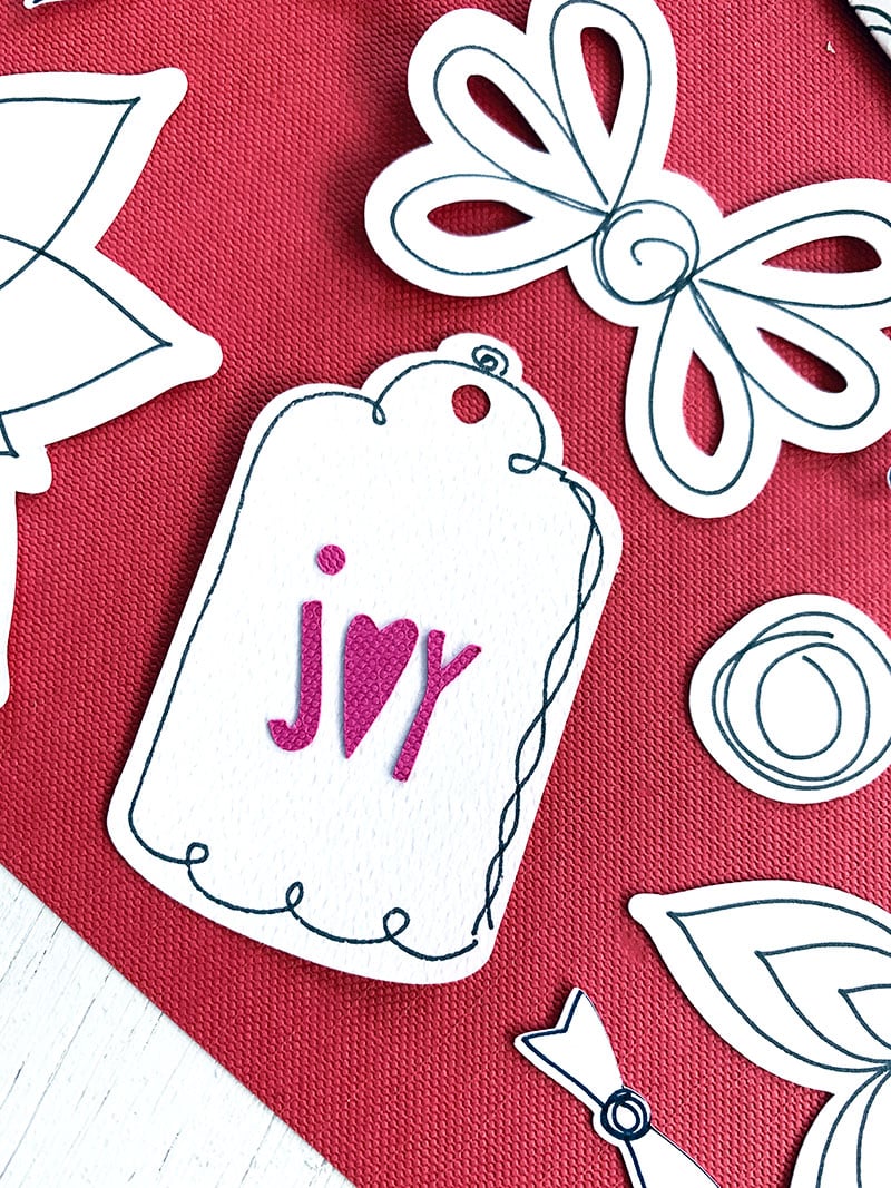 Create cute tags and spread joy with this SVG design set by Jen Goode