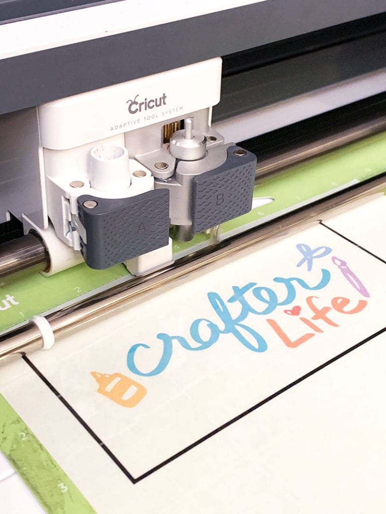 Cut the crafterlife design with your Cricut