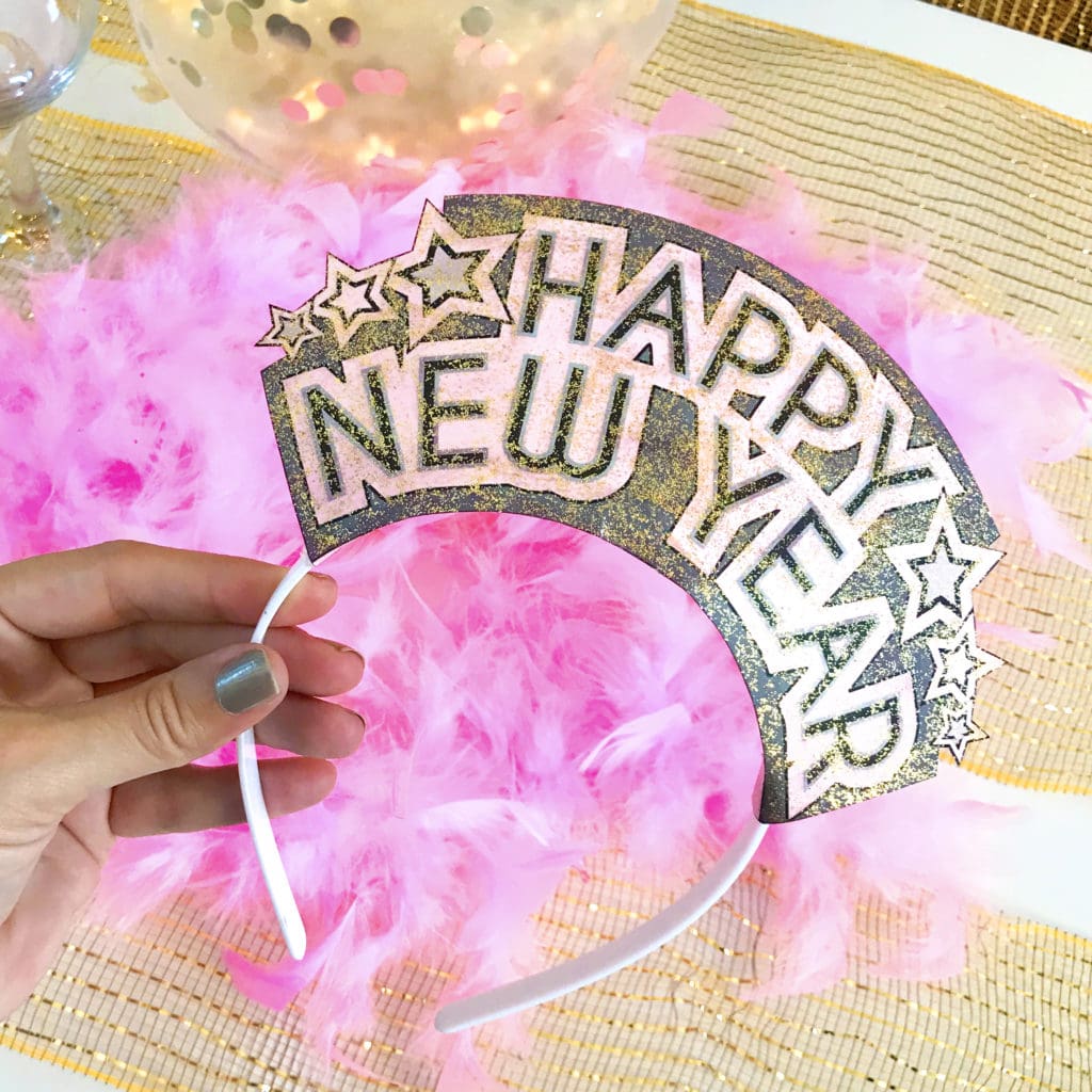 Happy New Year Printable Headband