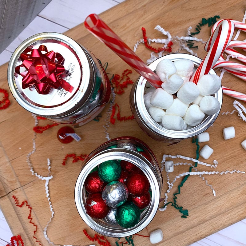 Fill your treat jars with all kinds of sweets. 