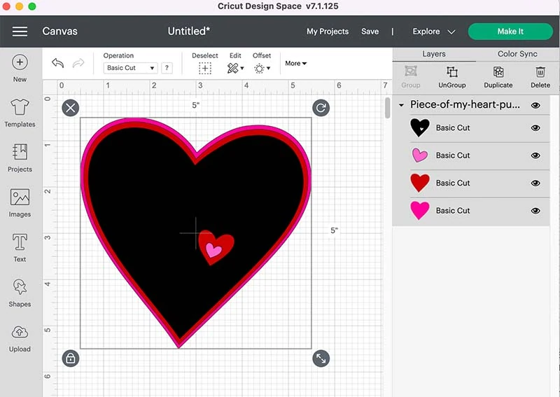 Heart puzzle black shape issues troubleshooting and fix