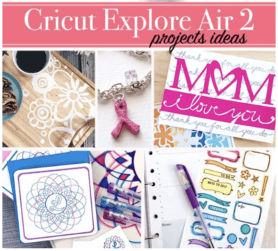 Cricut Explore Air 2 projects