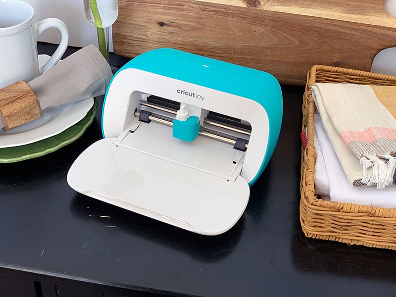 Cricut Joy helping with the party