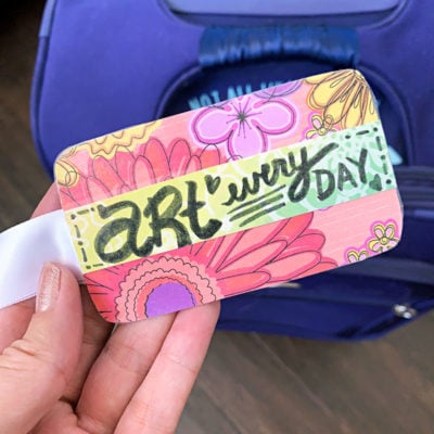 Make custom luggage tags in minutes