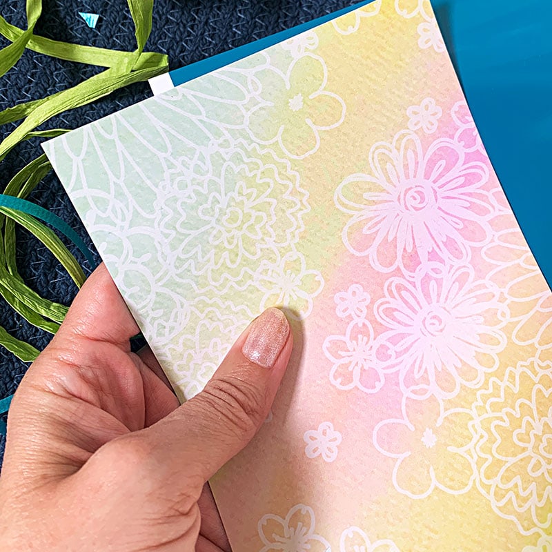 Cricut Joy and Jen Goode  Always Spring Cricut Adhesive Backed paper