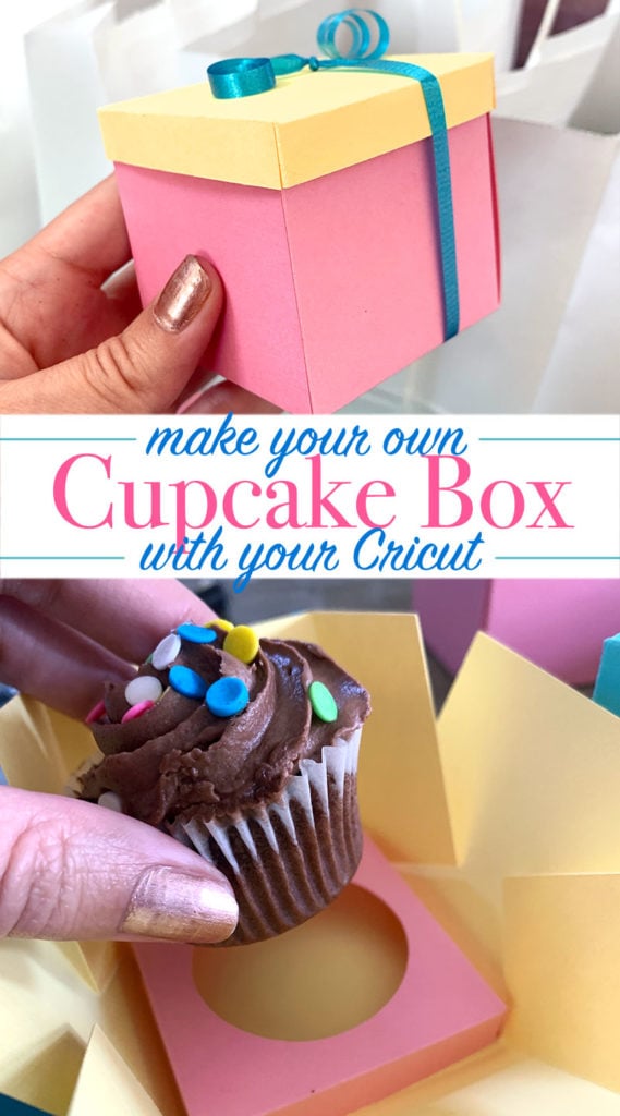 Make your own cupcake box with your Cricut - plus SVG design by Jen Goode